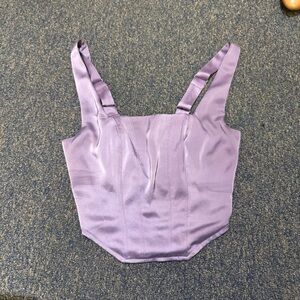 Purple Corset Top Size XXS